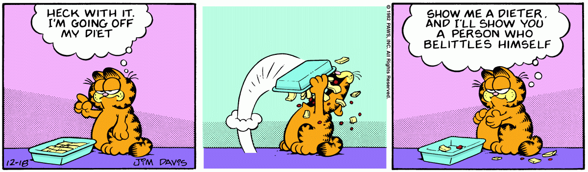 Garfield, December 18, 1982