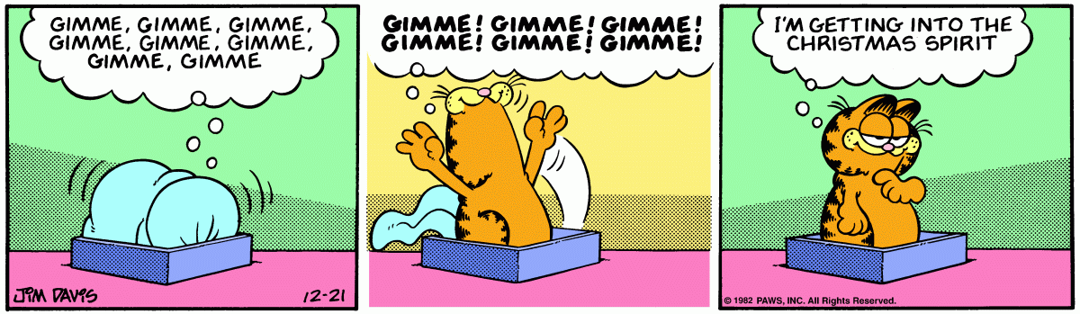 Garfield, December 21, 1982