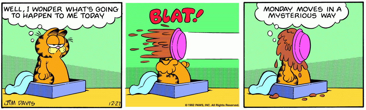 Garfield, December 27, 1982