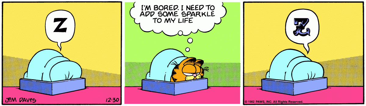 Garfield, December 30, 1982