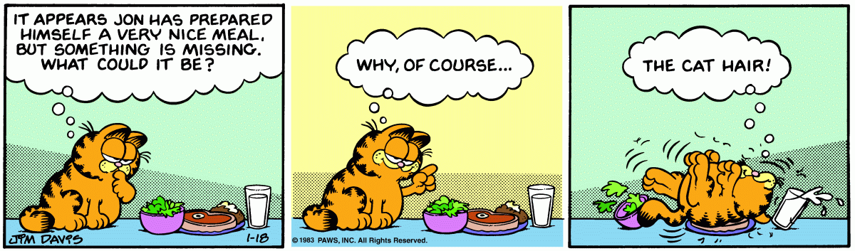 Garfield, January 18, 1983