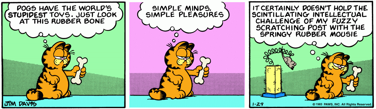 Garfield, January 29, 1983