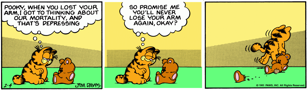 Garfield, February 4, 1983