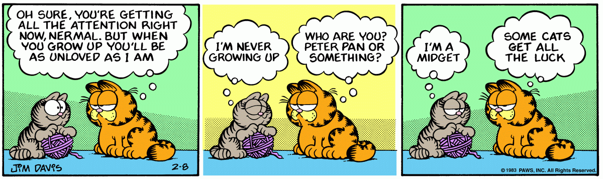Garfield, February 8, 1983