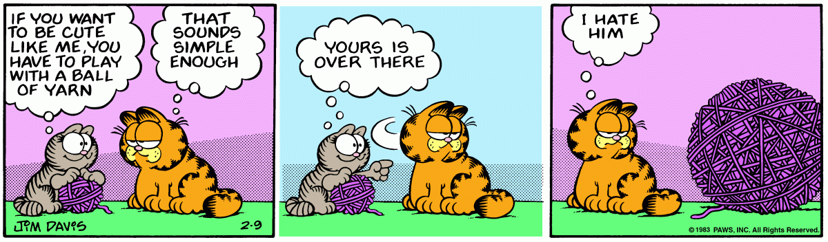 Garfield, February 9, 1983