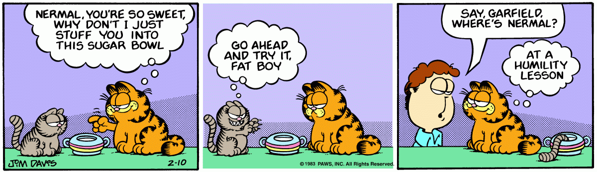 Garfield, February 10, 1983
