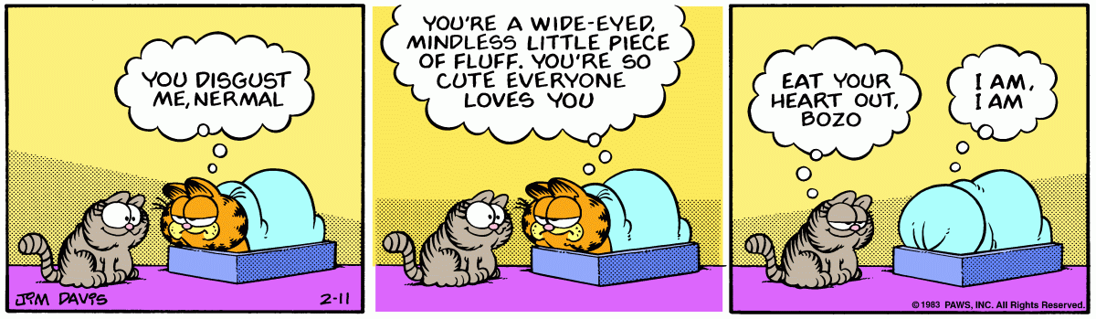 Garfield, February 11, 1983