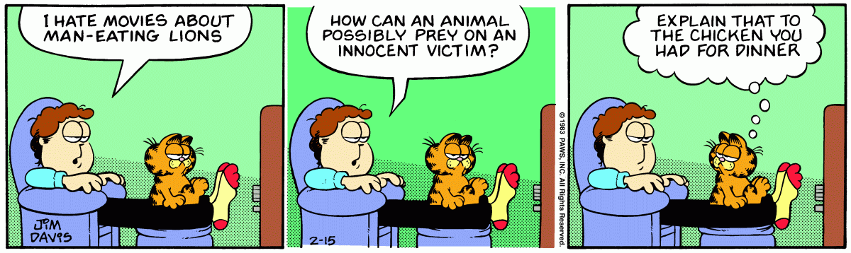 Garfield, February 15, 1983