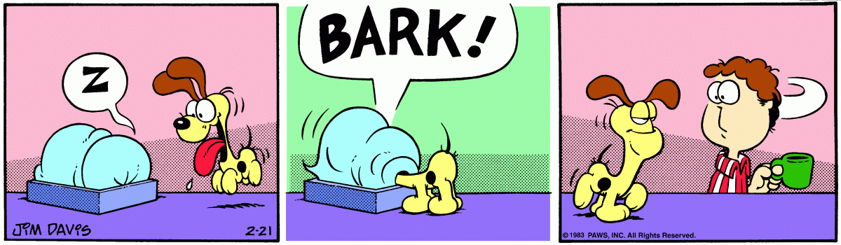 Garfield, February 21, 1983