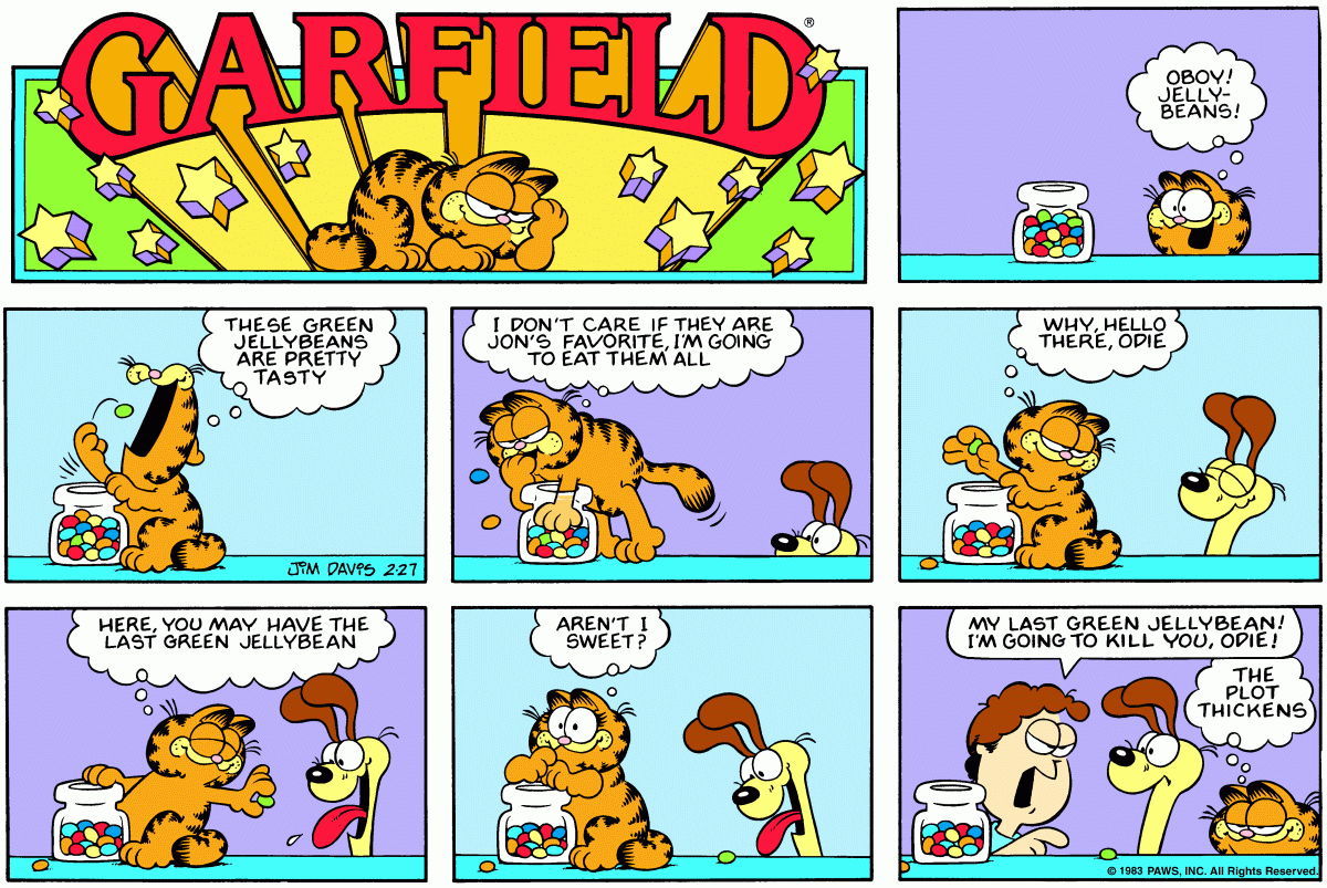 Garfield, February 27, 1983
