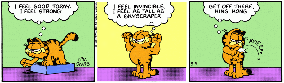 Garfield, March 4, 1983