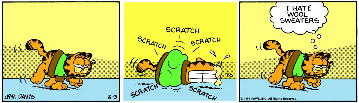 Garfield, March 9, 1983