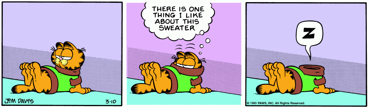 Garfield, March 10, 1983