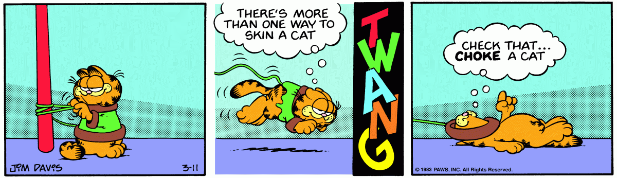 Garfield, March 11, 1983