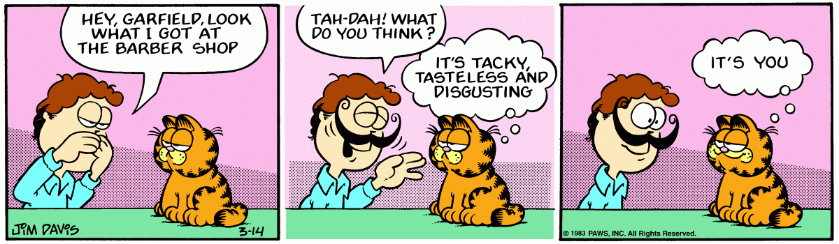 Garfield, March 14, 1983