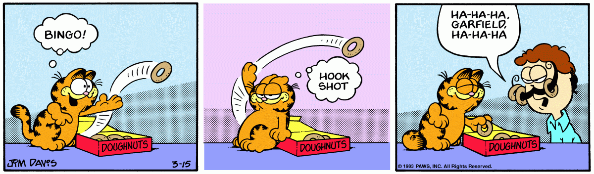 Garfield, March 15, 1983