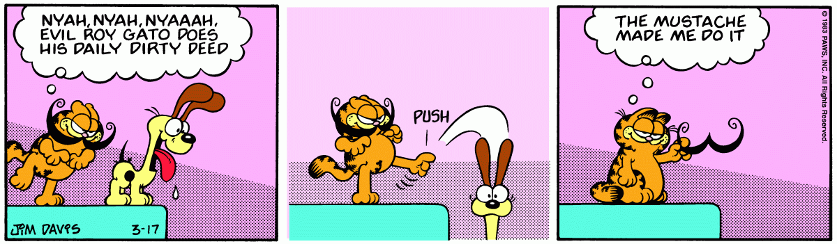 Garfield, March 17, 1983