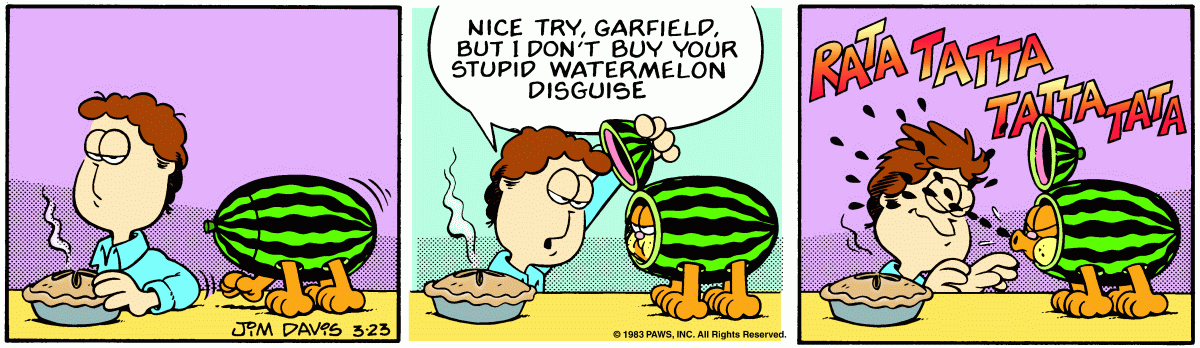 Garfield, March 23, 1983