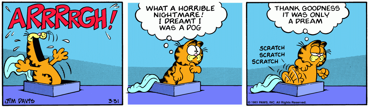 Garfield, March 31, 1983