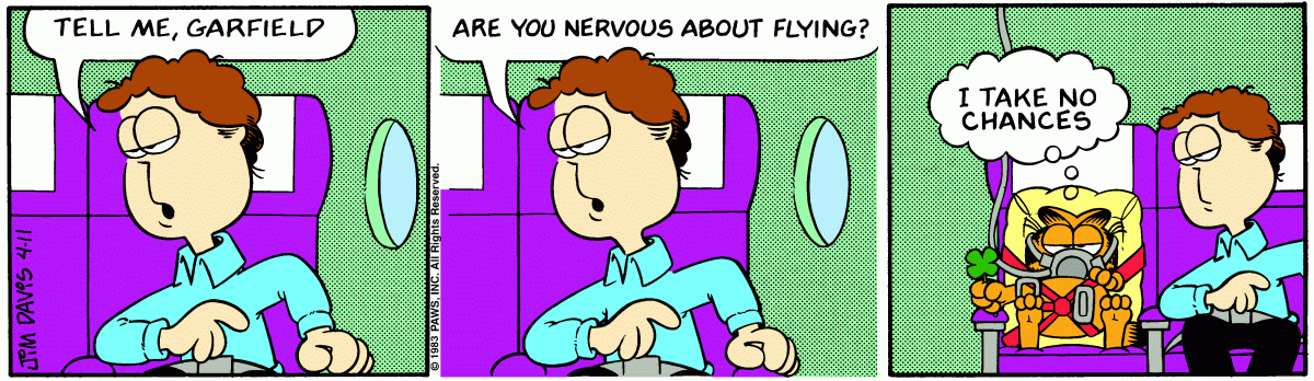 Garfield, April 11, 1983