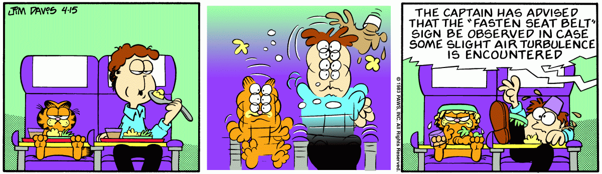 Garfield, April 15, 1983