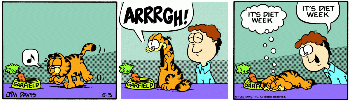 Garfield, May 3, 1983