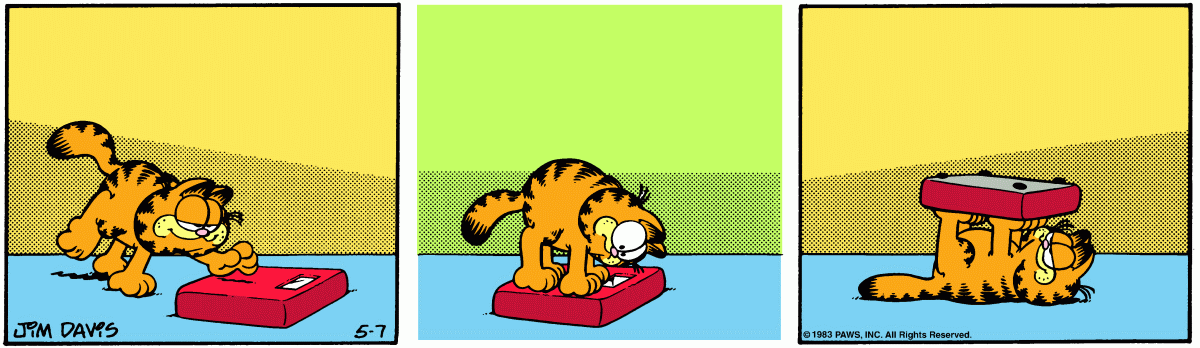 Garfield, May 7, 1983