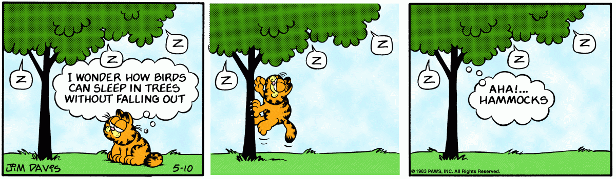 Garfield, May 10, 1983