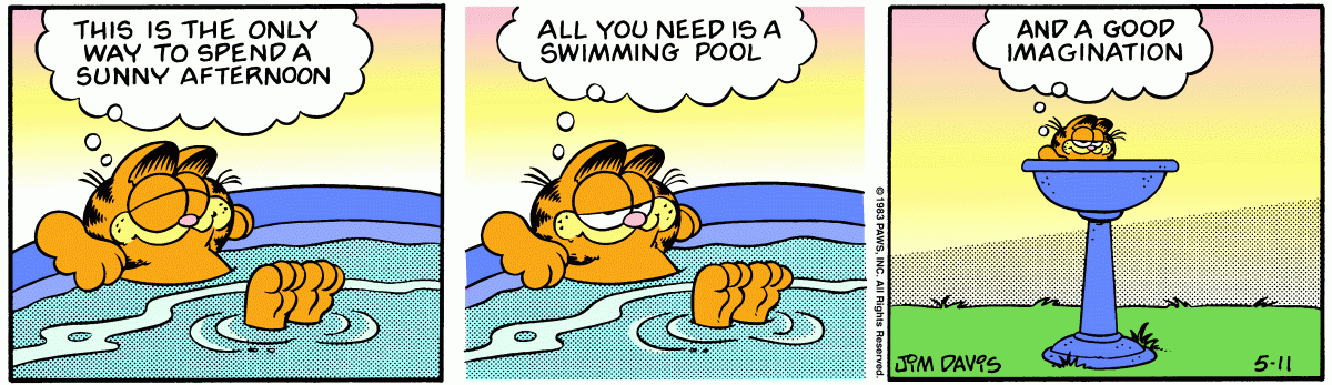 Garfield, May 11, 1983