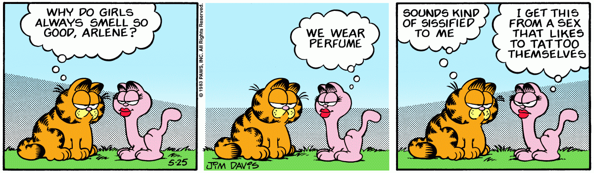 Garfield, May 25, 1983