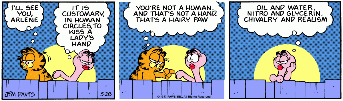Garfield, May 28, 1983