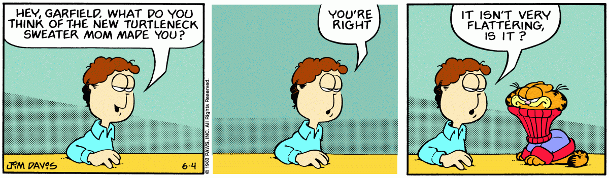 Garfield, June 4, 1983