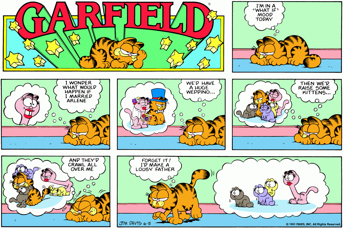 Garfield, June 5, 1983
