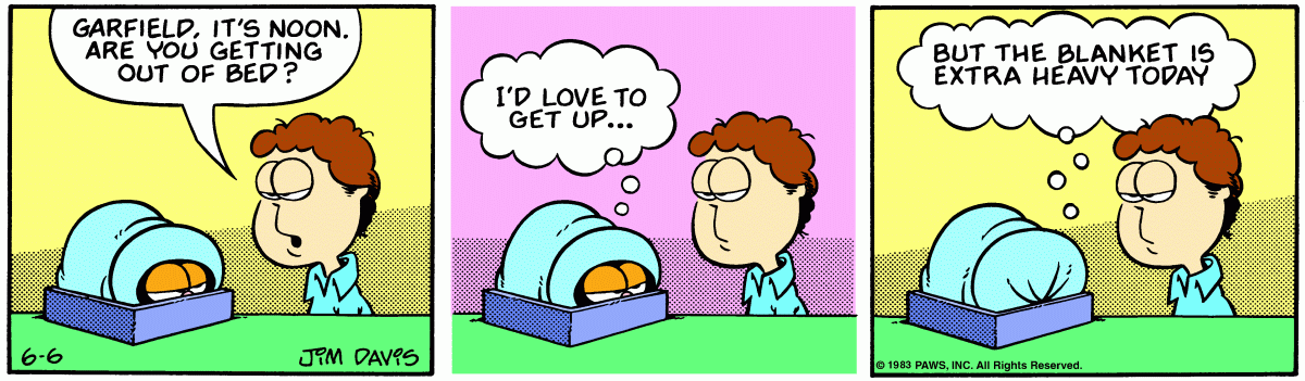 Garfield, June 6, 1983