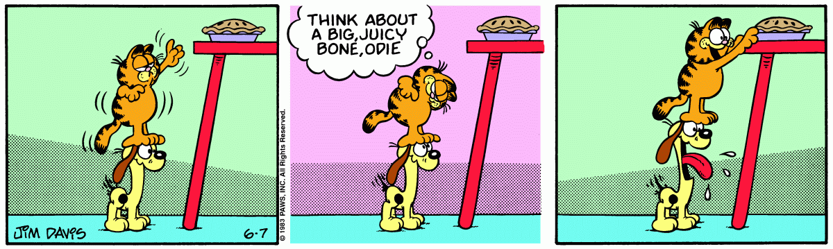Garfield, June 7, 1983