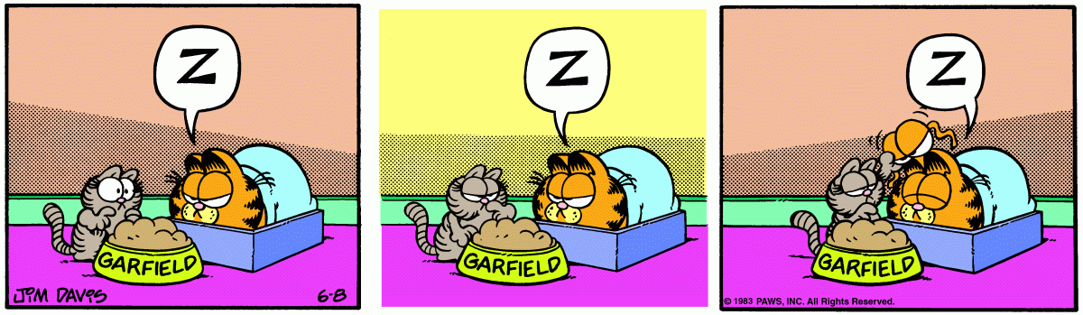 Garfield, June 8, 1983