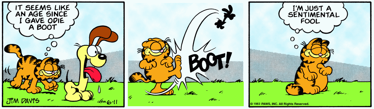 Garfield, June 11, 1983