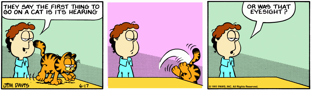 Garfield, June 17, 1983