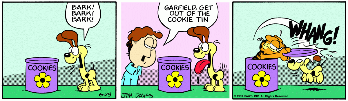 Garfield, June 29, 1983
