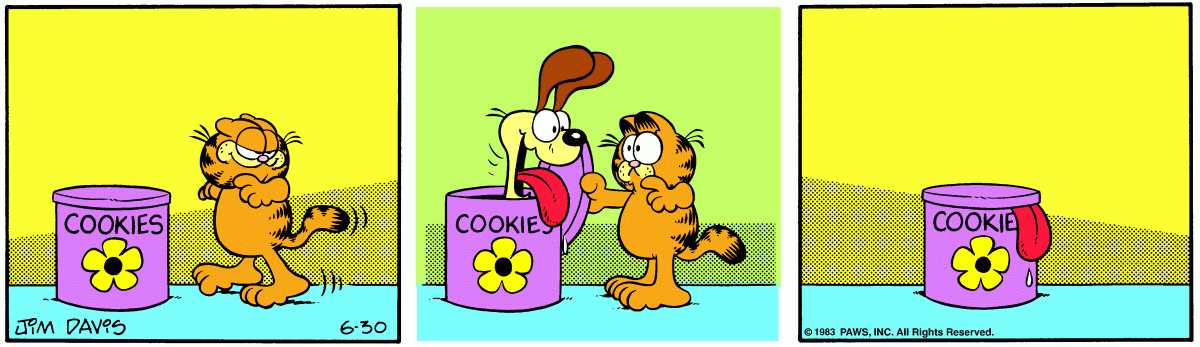 Garfield, June 30, 1983