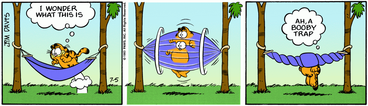 Garfield, July 5, 1983