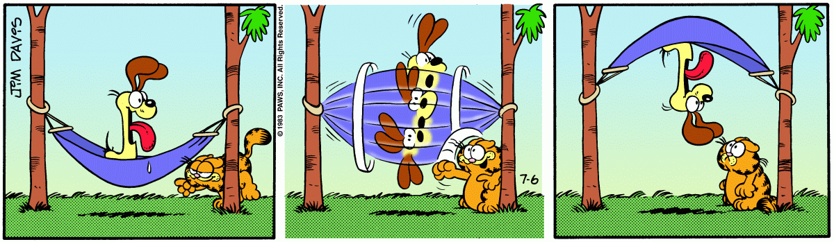 Garfield, July 6, 1983