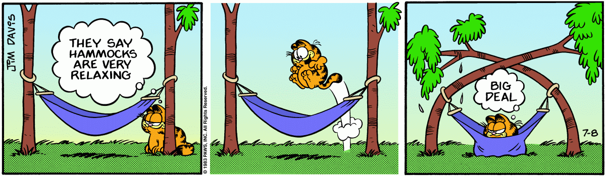 Garfield, July 8, 1983