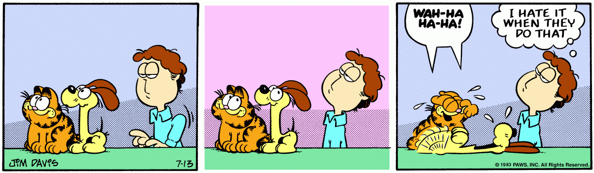 Garfield, July 13, 1983