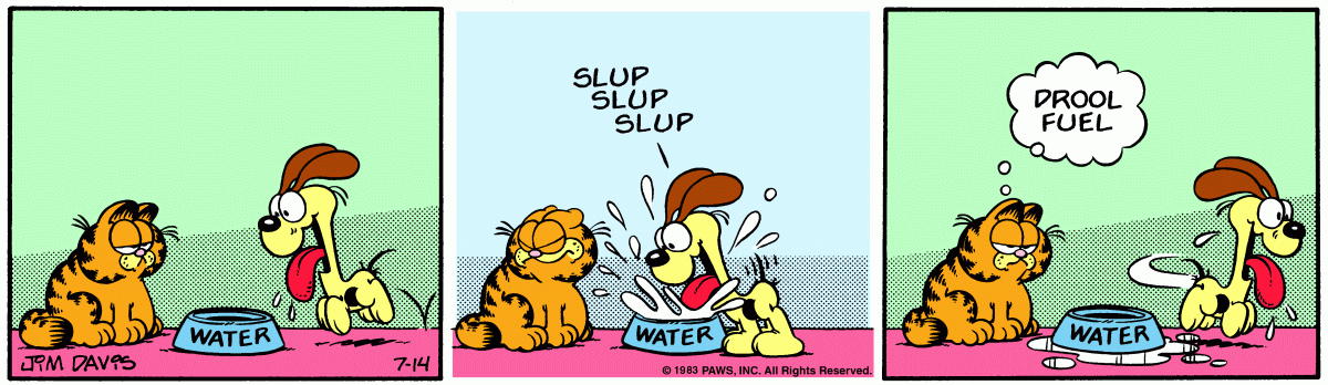 Garfield, July 14, 1983