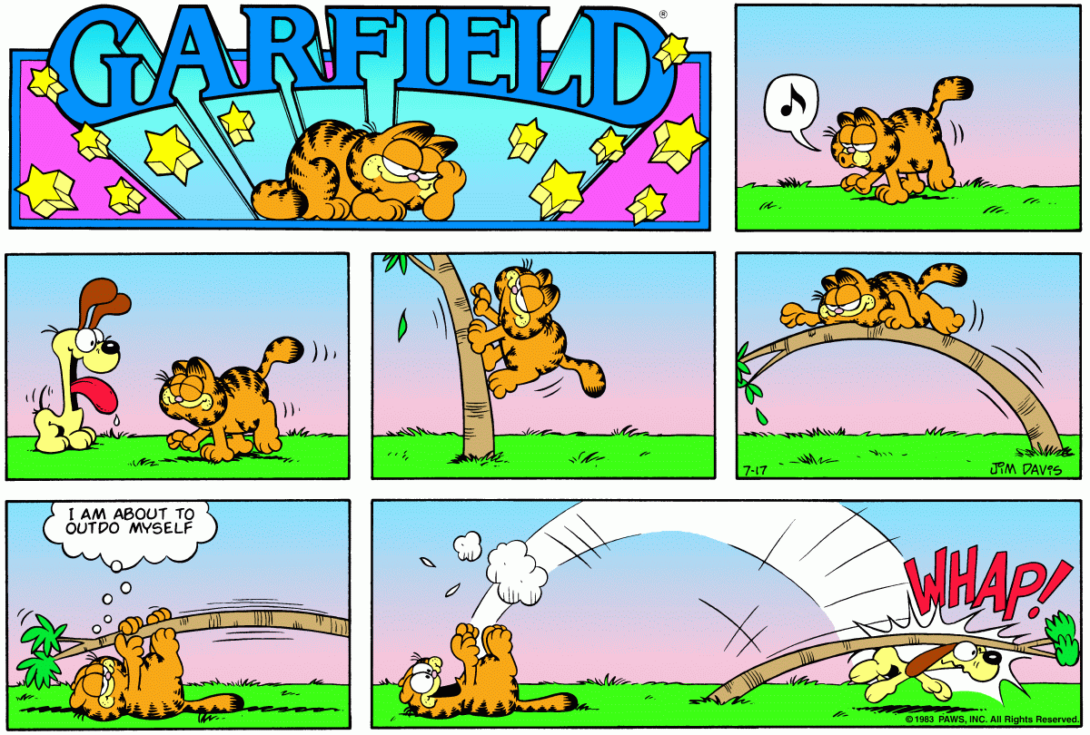 Garfield, July 17, 1983