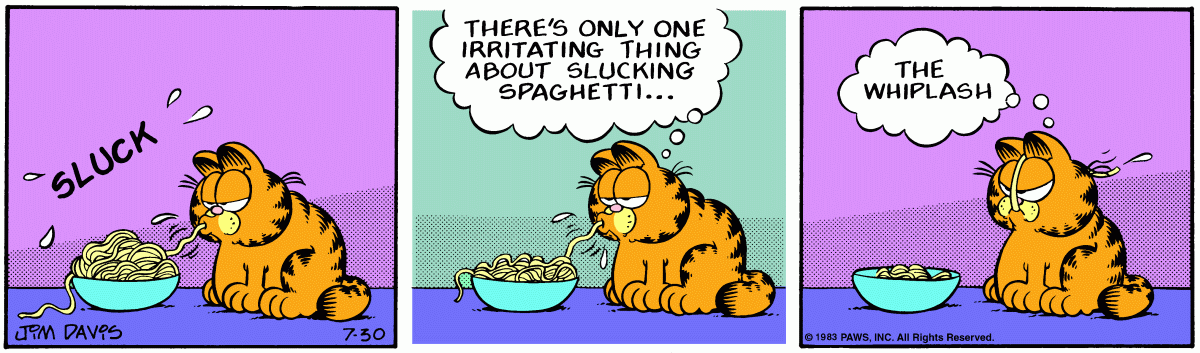 Garfield, July 30, 1983