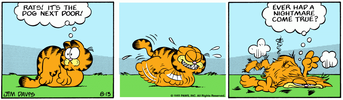 Garfield, August 13, 1983