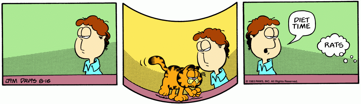 Garfield, August 16, 1983