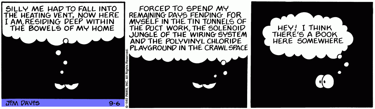Garfield, September 6, 1983